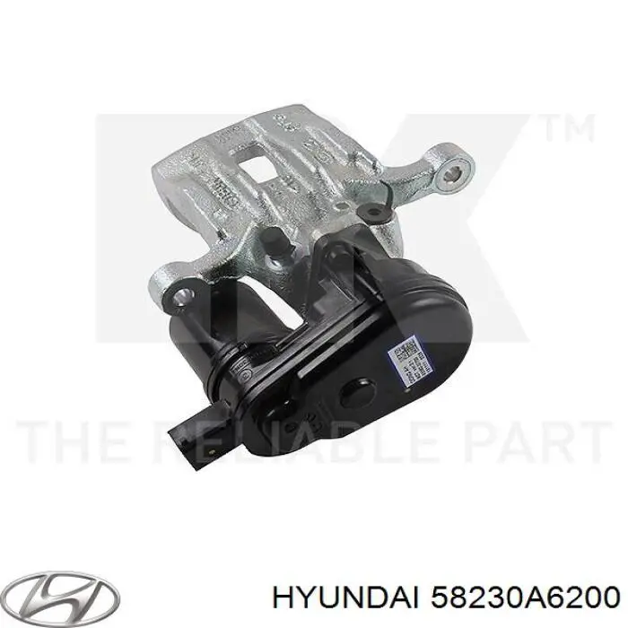 58230A6200 Hyundai/Kia zacisk hamulcowy tylny prawy