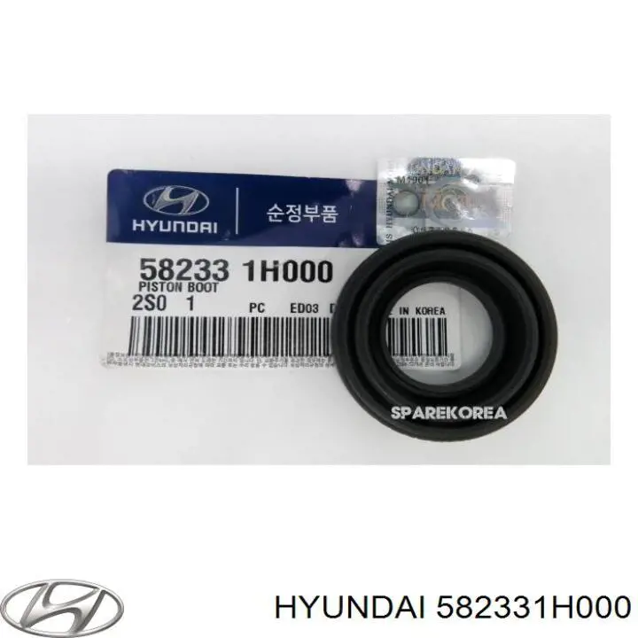 Zestaw naprawczy zacisku hamulcowego tylnego Hyundai/Kia 582331H000 cena, od 3,74 USD
