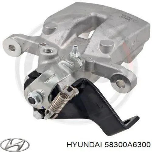 58300A6300 Hyundai/Kia Zacisk hamulcowy tylny lewy