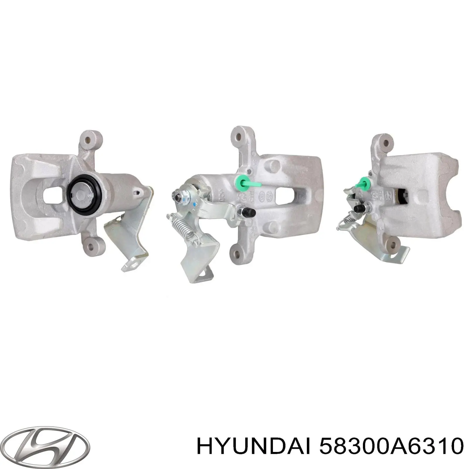 58300A6310 Hyundai/Kia Zacisk hamulcowy tylny lewy