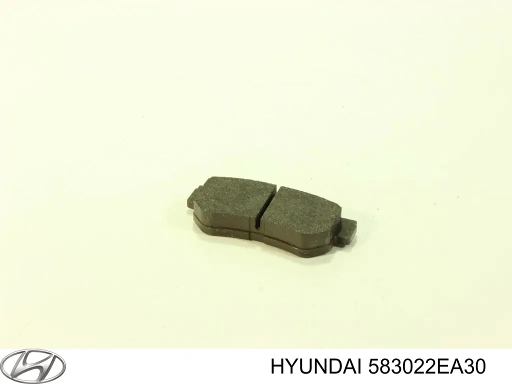 Do koszyka 583022EA30 Hyundai/Kia Okładziny (klocki) do hamulców tarczowych tylne