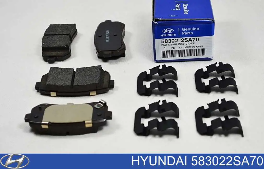 Okładziny (klocki) do hamulców tarczowych tylne Hyundai/Kia 583022SA70 cena, od 18,89 USD