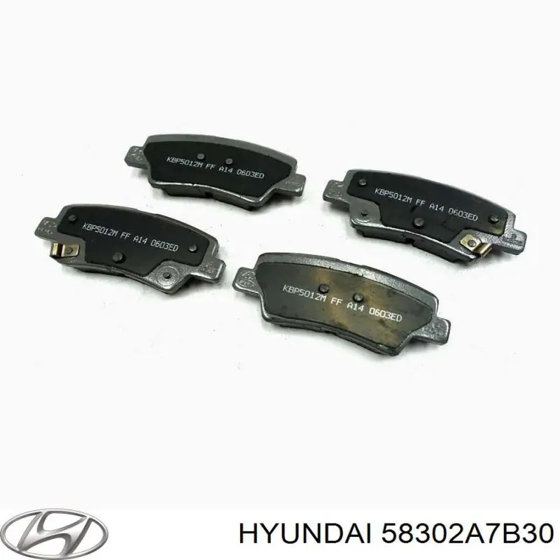 Okładziny (klocki) do hamulców tarczowych tylne Hyundai/Kia 58302A7B30 cena, od 23,12 USD
