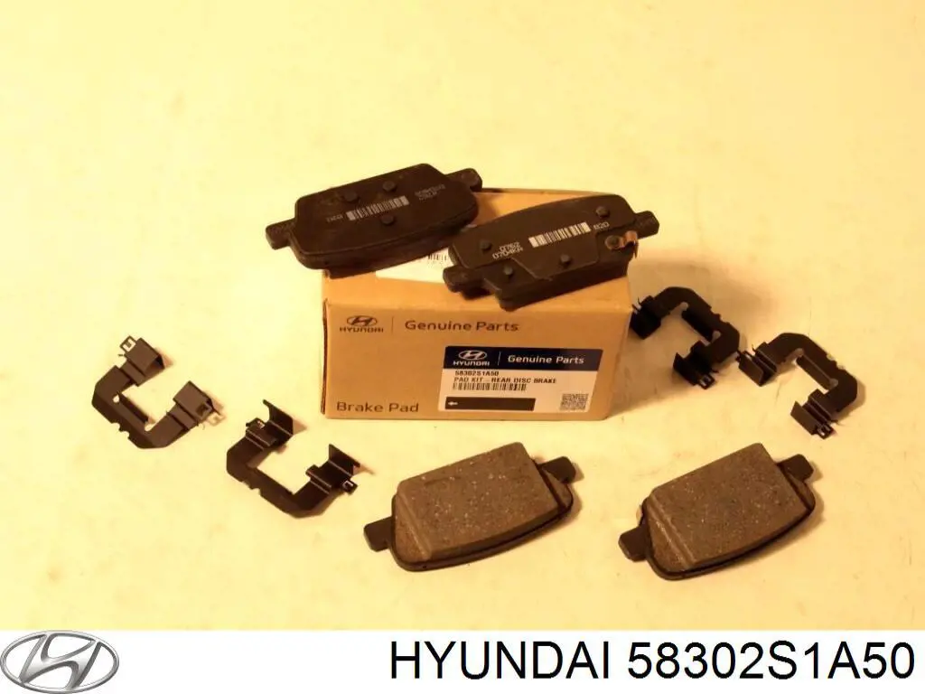 Okładziny (klocki) do hamulców tarczowych tylne Hyundai/Kia 58302S1A50 cena, od 36,18 USD