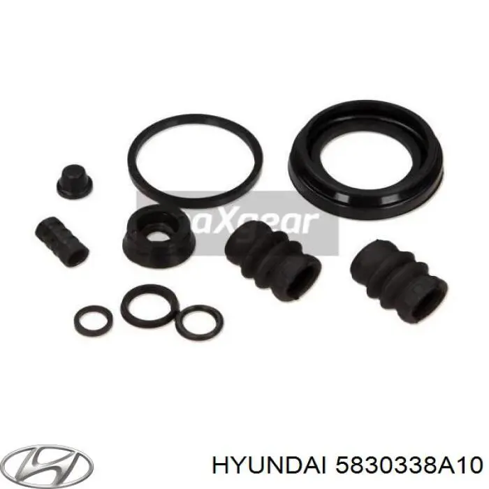 Zestaw naprawczy zacisku hamulcowego tylnego Hyundai/Kia 5830338A10 cena, od 7,60 USD
