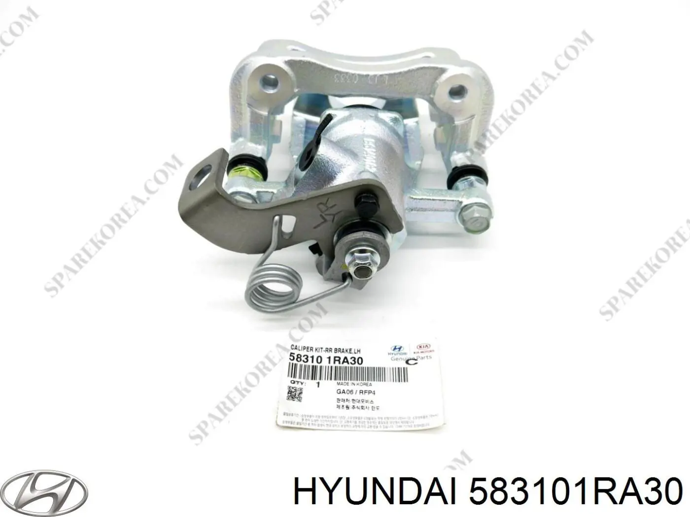 Do koszyka 583101RA30 Hyundai/Kia Zacisk hamulcowy tylny lewy