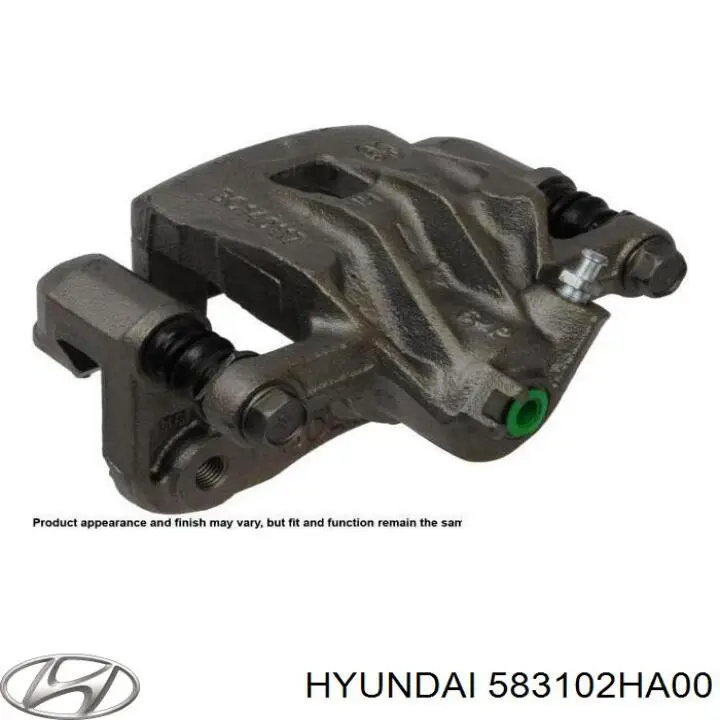 Zacisk hamulcowy tylny lewy 583102HA00 Hyundai/Kia