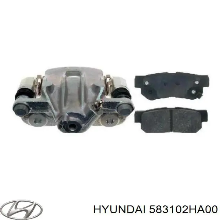 Zacisk hamulcowy tylny lewy Hyundai/Kia 583102HA00 cena, od 117,80 USD