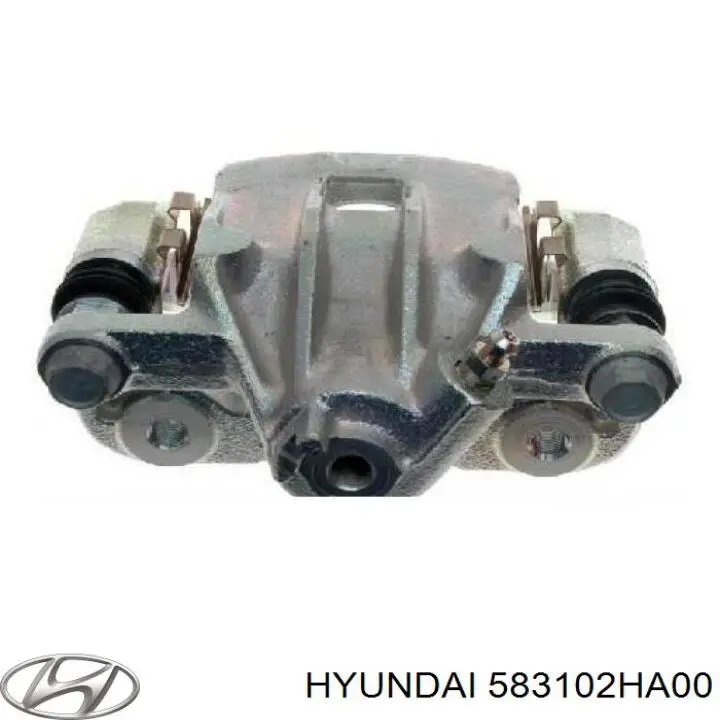 Do koszyka 583102HA00 Hyundai/Kia Zacisk hamulcowy tylny lewy