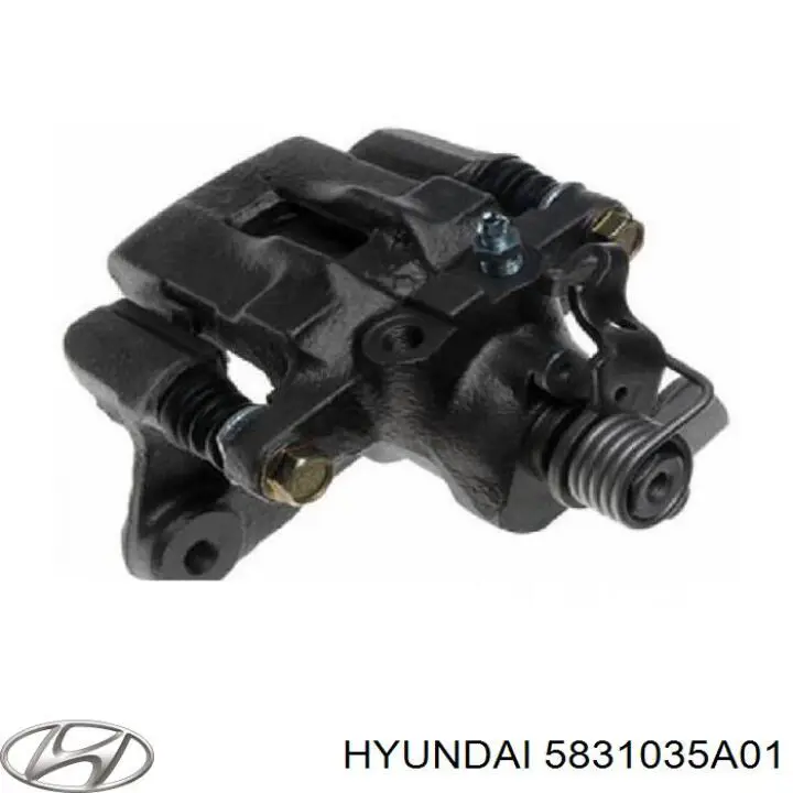 Zacisk hamulcowy tylny lewy Hyundai Sonata III sedana (1993 - 1998) cena, od 56,26 USD