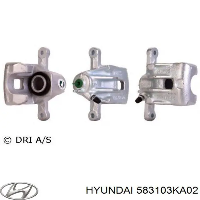 583103KA02 Hyundai/Kia Zacisk hamulcowy tylny lewy