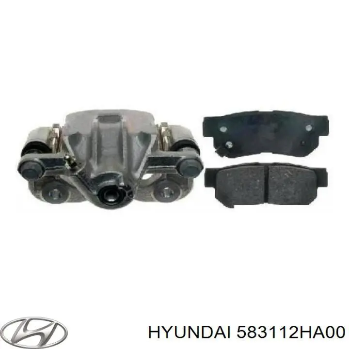 Zacisk hamulcowy tylny prawy Hyundai/Kia 583112HA00