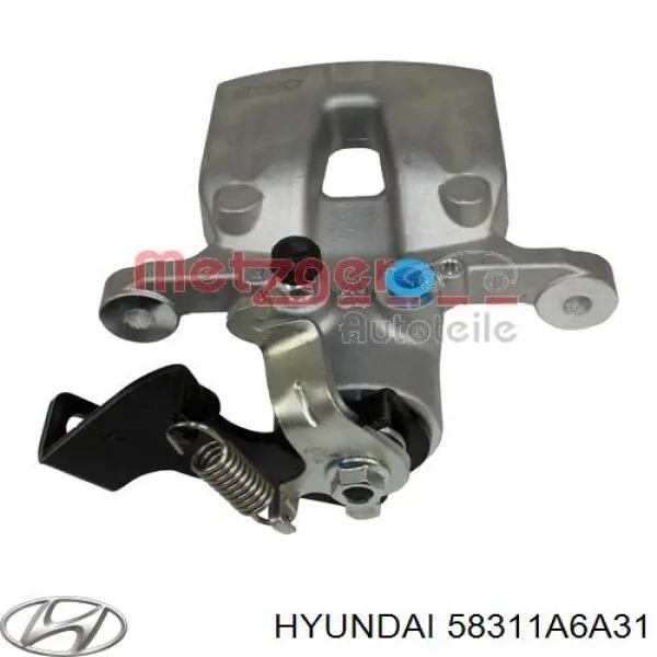 58311A6A31 Hyundai/Kia Zacisk hamulcowy tylny prawy