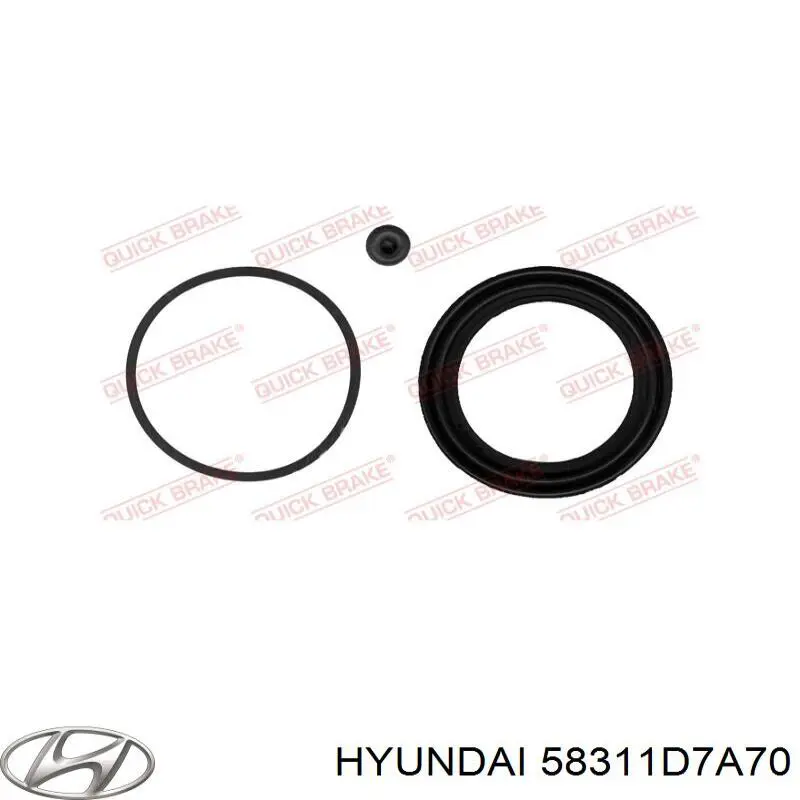 Zacisk hamulcowy tylny prawy Hyundai/Kia 58311D3A70 cena, od 134,04 USD
