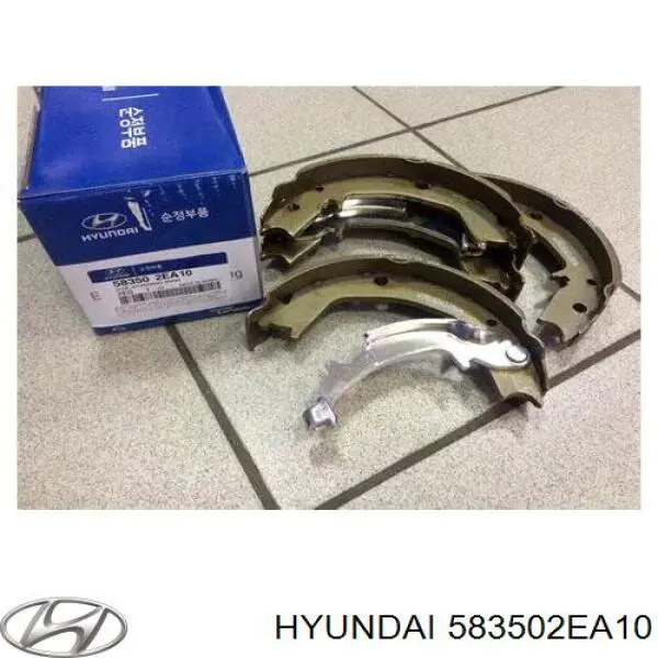 Klocki hamulca ręcznego Hyundai/Kia 583502EA10 cena, od 46,64 USD