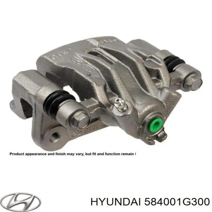 Do koszyka 584001G300 Hyundai/Kia Zacisk hamulcowy tylny prawy