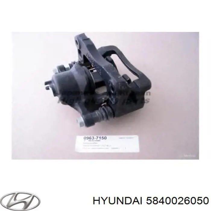 Zacisk hamulcowy tylny prawy Hyundai/Kia 5840026050 cena, od 53,67 USD