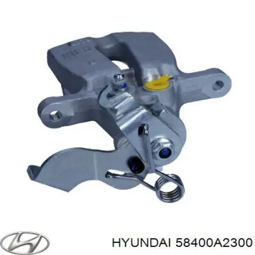 58400A2300 Hyundai/Kia Zacisk hamulcowy tylny prawy