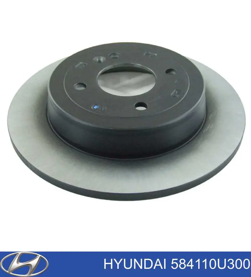 Tarcza hamulcowa tylna Hyundai/Kia 584110U300 cena, od 35,08 USD