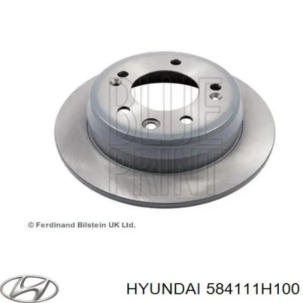 Tarcza hamulcowa tylna Hyundai/Kia 584111H100 cena, od 36,12 USD
