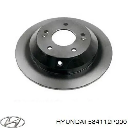 Tarcza hamulcowa tylna Hyundai/Kia 584112P000 cena, od 48,39 USD