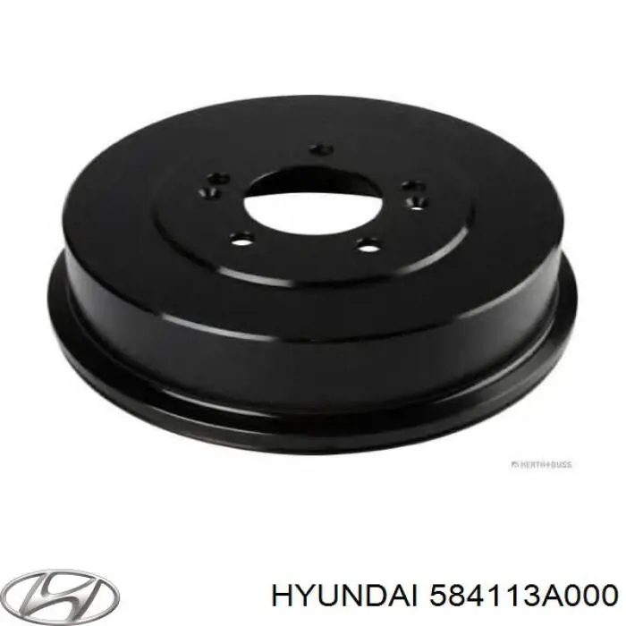 Do koszyka 584113A000 Hyundai/Kia Bęben hamulcowy tylny
