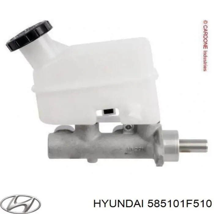 Główny cylinder hamulców Hyundai/Kia 585101F510 cena, od 76,54 USD