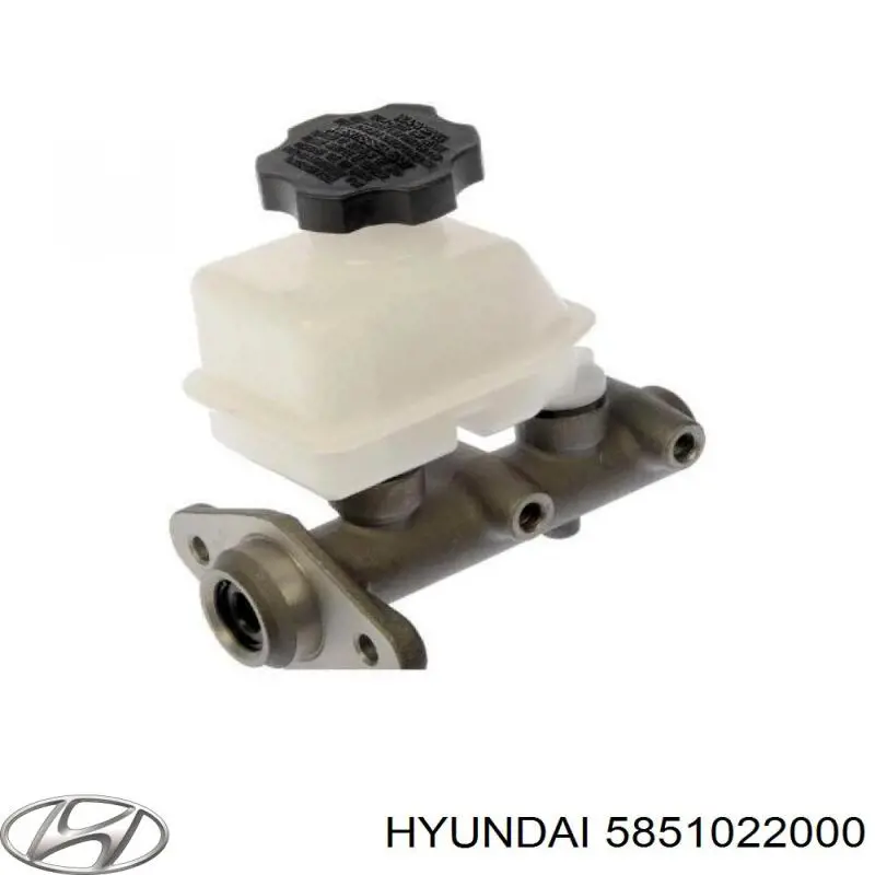 Do koszyka 5851022000 Hyundai/Kia Główny cylinder hamulców