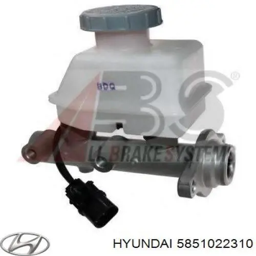 Główny cylinder hamulców do Hyundai Accent I 
