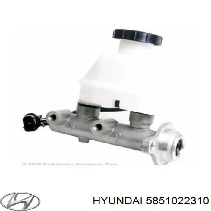 Główny cylinder hamulców Hyundai Accent I sedana (1994 - 2001) cena, od 64,91 USD