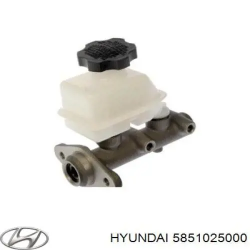 Główny cylinder hamulców Hyundai/Kia 5851025000 cena, od 66,40 USD