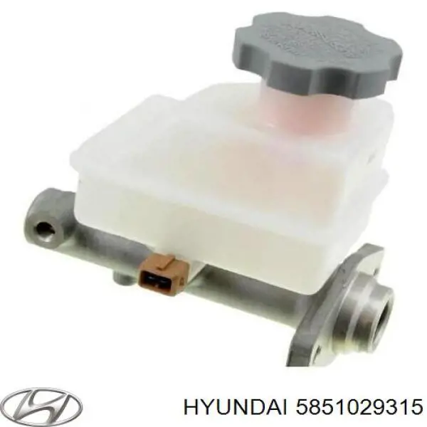 Do koszyka 5851029315 Hyundai/Kia Główny cylinder hamulców