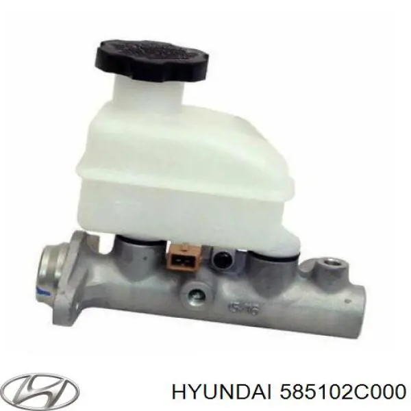 Do koszyka 585102C000 Hyundai/Kia Główny cylinder hamulców