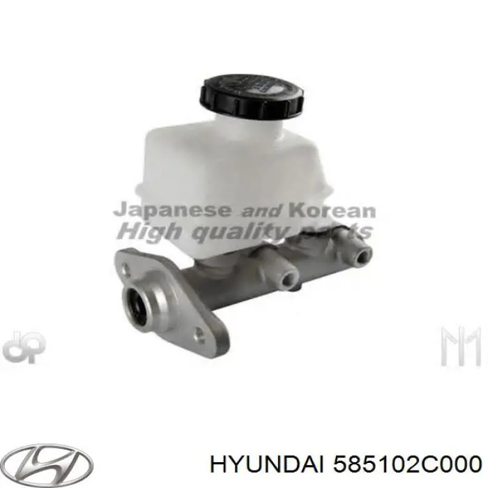Do koszyka 585102C000 Hyundai/Kia Główny cylinder hamulców