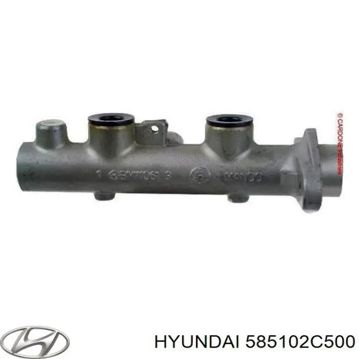Główny cylinder hamulców Hyundai/Kia 585102C500 cena, od 54,48 USD