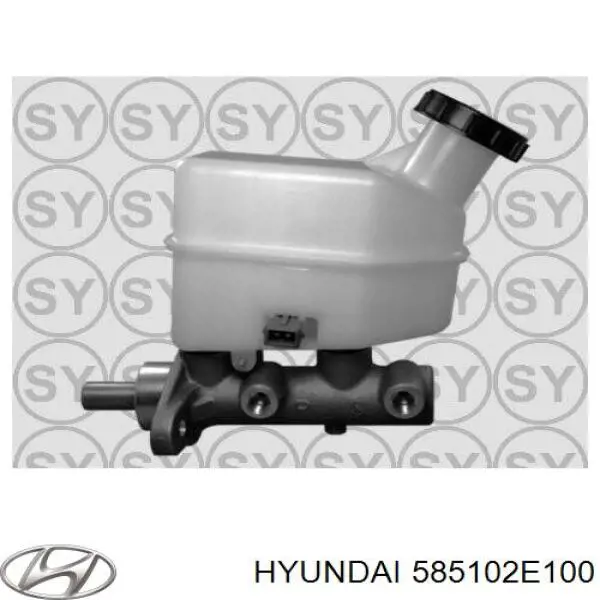 Główny cylinder hamulców Hyundai/Kia 585102E100 cena, od 69,81 USD