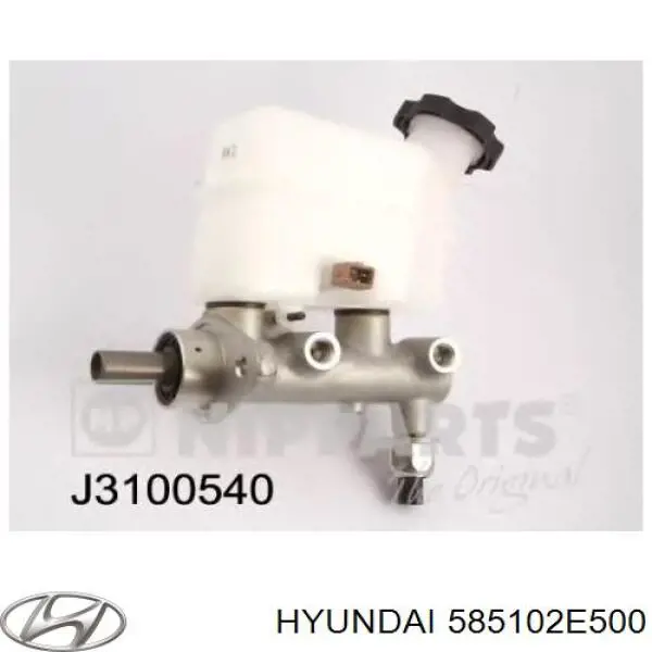 Główny cylinder hamulców Hyundai/Kia 585102E500 cena, od 108,57 USD