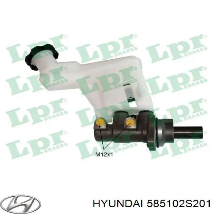 Główny cylinder hamulców Hyundai/Kia 585102S201 cena, od 56,18 USD