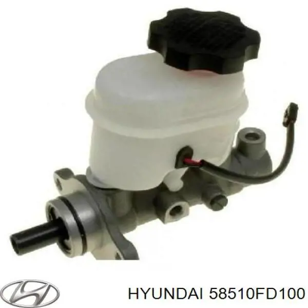 Do koszyka 58510FD100 Hyundai/Kia Główny cylinder hamulców