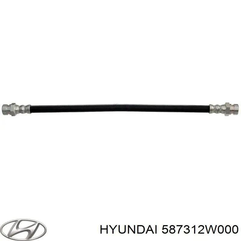 Wąż hamulcowy z przodu w lewo Hyundai/Kia 587312W000 cena, od 40,41 USD
