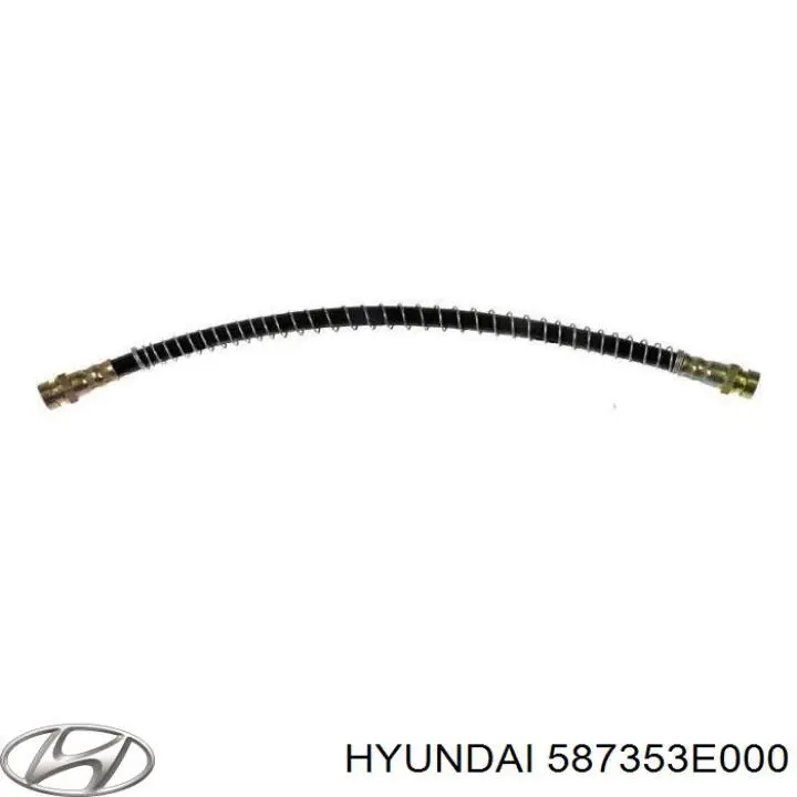 587353E000 Hyundai/Kia Przewód hamulcowy tylny lewy