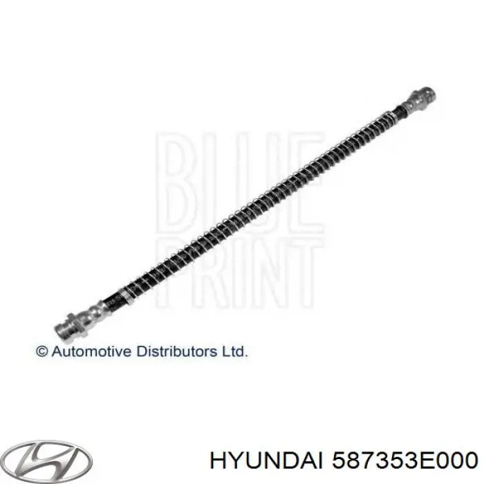 Przewód hamulcowy tylny lewy Hyundai/Kia 587353E000 cena, od 23,15 USD