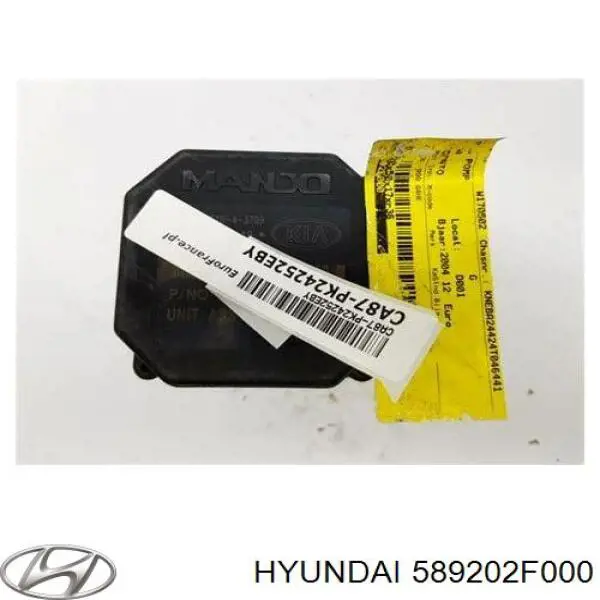  Sterownik ABS  hydrauliczny KIA Cerato 1