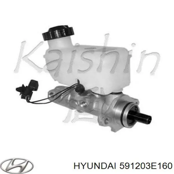 591203E160 Hyundai/Kia Główny cylinder hamulców
