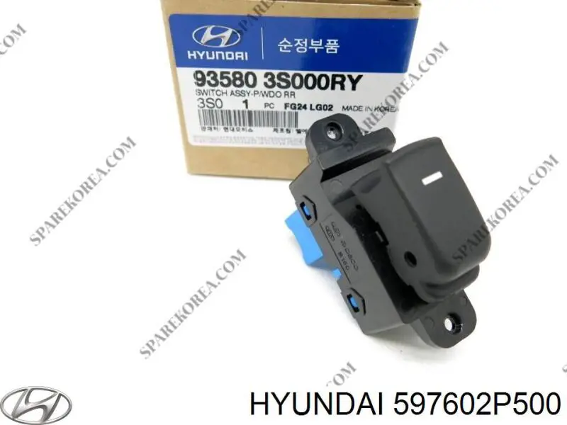 Do koszyka 597602P500 Hyundai/Kia Linka hamulca ręcznego tylna lewa