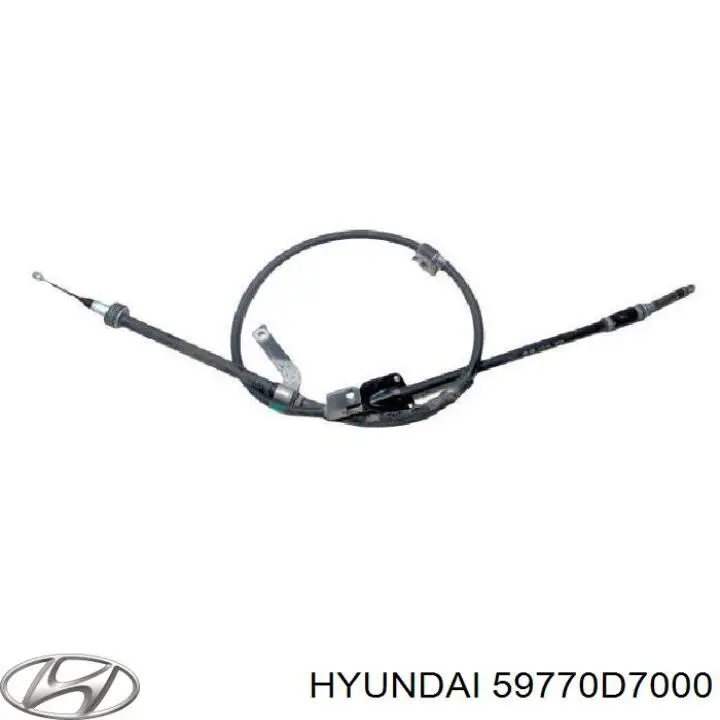 59770D7000 Hyundai/Kia Linka hamulca ręcznego tylna prawa