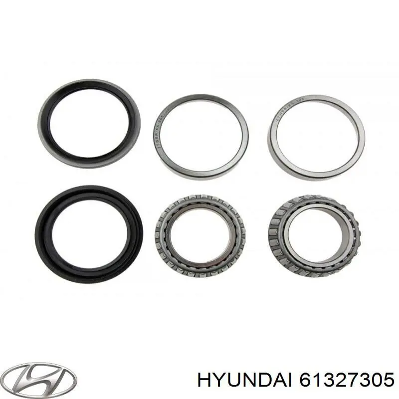 Do koszyka 61327305 Hyundai/Kia Lożysko piasty tylnej