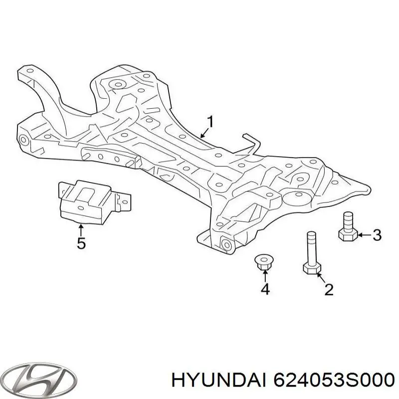 Korpus osi przedniej Hyundai Sonata VI sedana (YF) (2009 - 2015) cena, od 307,37 USD