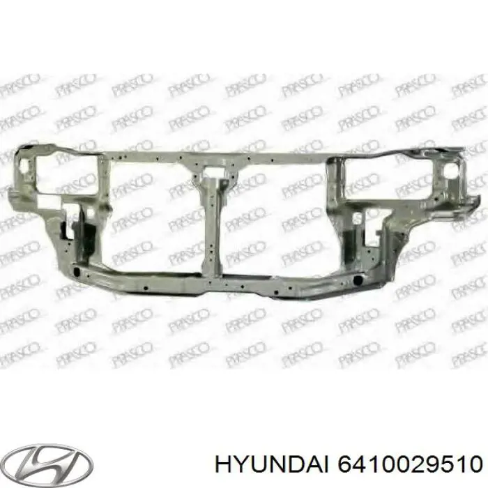 Osłona chłodnicy kompletna (panel mocowania reflektorów) do Hyundai Lantra II 