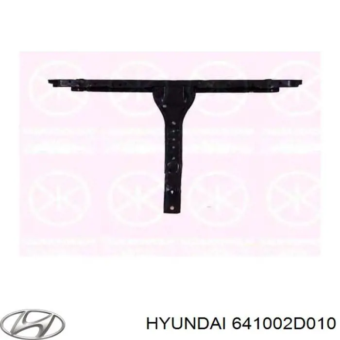 Osłona chłodnicy kompletna (panel mocowania reflektorów) do Hyundai Elantra III XD